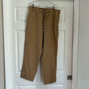 J. Crew Linen blend pants